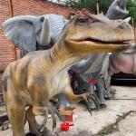 Sunproof / Windproof Most Realistic Dinosaur , Life Size Dinosaur Model