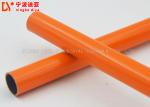 Colorful PE Coated Lean Tube OD 28mm Q195 Cold Roll Stee Pipe 0.8 - 2.0mm
