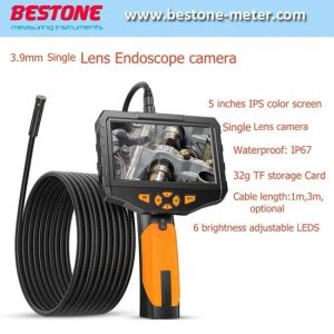 8mm Dual Lens Endoscope Camera IP67 5 IPS Screen