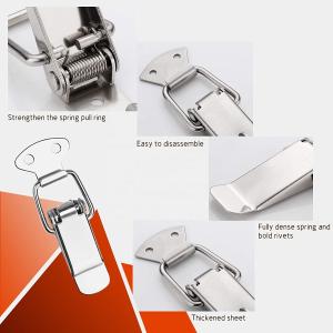 Wholesale High Strength Steel Toggle Clamp High Precision Stamping Spring Loaded Operation Rust-proof Finish from china suppliers
