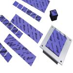UL and RoHs certificated high conductivity 2.6w self adhesive thermal conductive