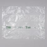 Natural Translucent Plastic Bag , Narrow Profile 14" X 18" Plastic Produce Bags