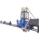 0.4-1.5mm PET Strapping Band Extrusion Line Single Screw