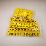 Barcode Cow Number Tags 100mm Cow Tag Numbering System
