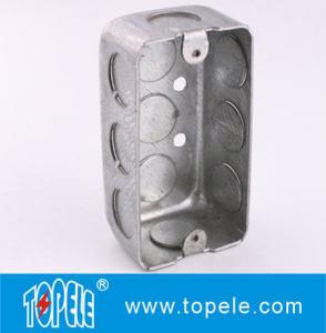Wholesale TOPELE 58351 / 58361 / 58371 Galvanized Steel Box Rectangular Handy Box Utility Box from china suppliers