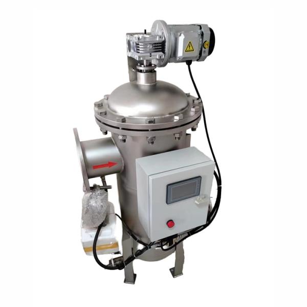 Industrial Stainless Steel Filter Housing High Viscosity Automatic Self Cleaning