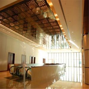 Wholesale high quality stainless steel decorative ceiling board laser cut panel designed from china suppliers