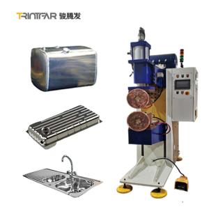 Wholesale 50KVA AC Resistance Rolling Seam Automatic Vertical Welding Machine Welders For Dustbin from china suppliers