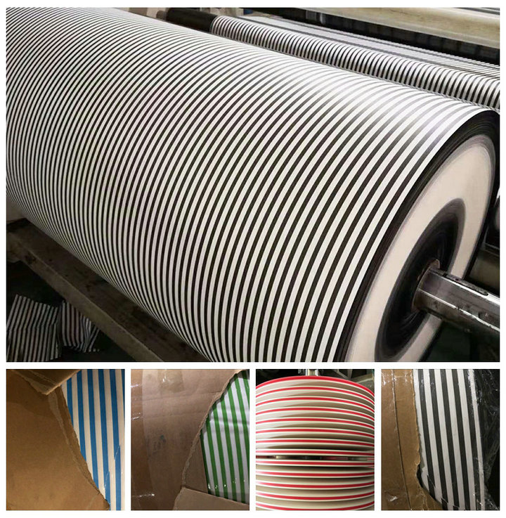 Perfect Printing Effect 60gsm 120gsm Food Grade White Straw Paper For Making Paper Straws