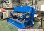 Hydraulic Curving Metal Roof Roll Forming Machine 1200mm Cover Width With