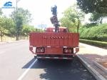 160hp Sinotruck Howo Light Truck With 3 Tons Stright Arm Crane Mounted