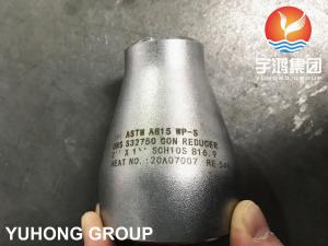 Wholesale SUPER DUPLEX STEEL FITTING A815 S32750 CONCENTRIC REDUCER BUTT WELD from china suppliers