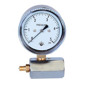 Wholesale Valve 5 Psi 6.3cm Capsule Pressure Gauge brass internal 1/8'' NPT from china suppliers