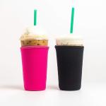 Reusable Neoprene Iced Coffee Cup Sleeve For Starbucks