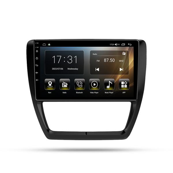 HD Night Vision Bluetooth Car Navigation 10 Inch Wireless For Volkswagen Sagitar