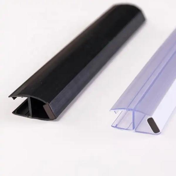 Glass door fitting seal strip 2.2 meters length for 6mm/8mm/10mm/12mm glass