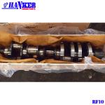 HRC46 Iron Steel RF10 Flat V10 Diesel Engine Crankshaft