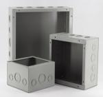 Knockouts Cover Metal Adaptable Box Galvanised Steel 1.2MM Thickness PVC Coated