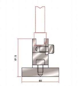 Wholesale Adjustment Press Brake Die Holder YS40.14 For Bending Machines from china suppliers