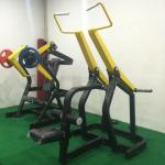 Lat Pull Vertical Traction Gym Machine Strength Training Plate Loaded