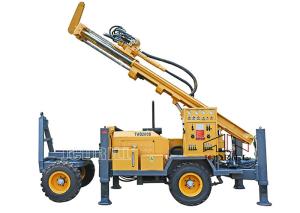 Wholesale 300meter Deep Dth Water Well Drilling Rigs Diesel Engine Hard Rock from china suppliers