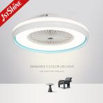 4000K 6500K Pink Girls Room Ceiling Fan Ceiling Mounted Fan With Remote