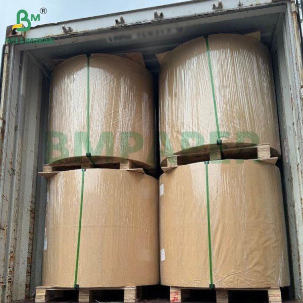 120g 170g Natural White Kraft Paper For Grocery Bags 31in 35in 43in 47in jumbo