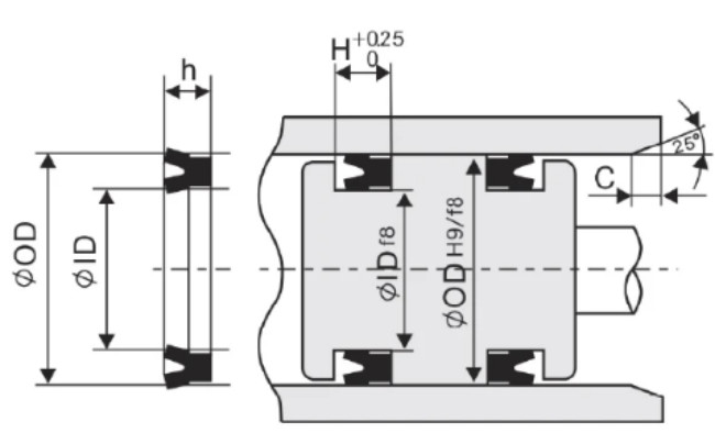 MYA Pneumatic Sealing For Smc Compact Type Parallel Style Air Gripper JMHZ2,mya8 11 2.1,sakagami mya/myn