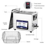 2.85 Gallon Ultrasonic Cleaning Mchine For Filter Element With 200w Heating