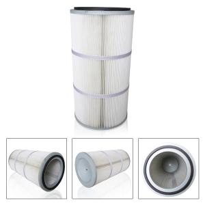 Wholesale Spunbond Polyester PTFE Air Filter Cartridge Cylindrical from china suppliers