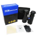 8-15x42 Bak4 Prism FMC Green Coating Zoom HD Binoculars Telescope for Hunting