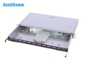 Wholesale 24 Port Fiber Optic Cable Termination Patch Panel Easy Operation Reasonable Layout from china suppliers