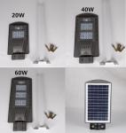 Outside Park IP66 120lm/W Solar Panel Street Light