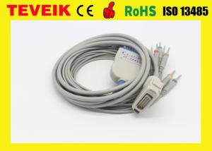 Wholesale 10 Leads Electrocardiogram Leads With Banana 4.0 For Carewell EKG Machine from china suppliers
