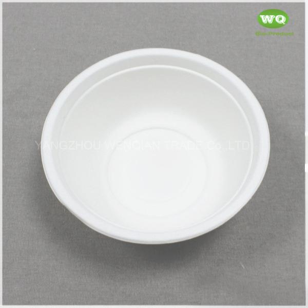 100% Biodegradable Bagasse fiber 32oz Disposable Soup bowl-astm 6400 Standard