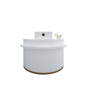 Wholesale Meterial E1 MDF/MFC Melamine Board Cashier Desk for Beauty Salon and Baking Paint from china suppliers