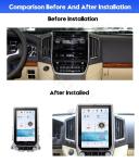 16 Inch Android Touch Screen Head Unit For Land Cruiser Navigation GPS