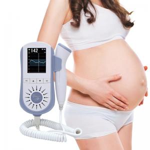 Wholesale ABS Ultrasonic Home Pregnancy Doppler Baby Heartbeat Pocket Fetal Doppler from china suppliers