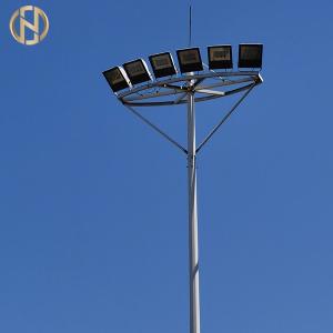 Wholesale CE GR65 Conical 12 Meter High Mast Pole IP65 For Floodlight from china suppliers