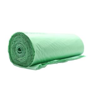 Wholesale 11-210mic Green Biodegradable Garbage Bags Compostable For Home Clean from china suppliers