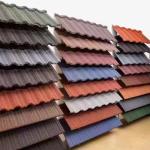 Classic Roof Sheets Roofing Materials Color Metal Stone Coated Roof Tiles for
