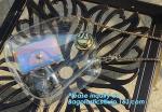 fashion ladies college girl summer beach jelly clear PVC handbag shoulder chain
