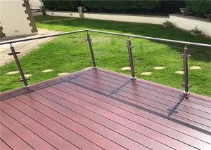 Wholesale Customized 316 Stainless Steel Glass Railing Strong Rust Resistance For Pool Fence from china suppliers