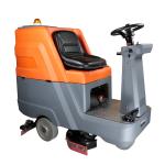 Auto Battery Operated Floor Scrubber Ride On Floor Scrubber Brush With 1080 Long