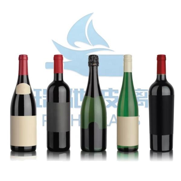 500 ml High White Glass Material Liquor Wine Bottle with Aluminum Plastic PP