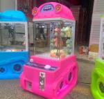 Guangzhou factory children coin operate tank doll games mini crane claw machines