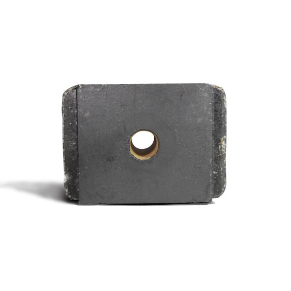 Zr2O Metering Nozzle , refractory nozzle no bursting erosion resistance