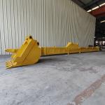 Excavation Earthmoving Works Model CAT320 Excavator Telescopic Arm