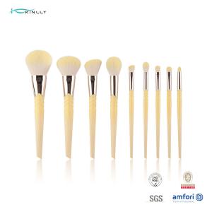 Wholesale Plastic Handle 9PCS Cosmetic Makeup Brush For Concealer Eyeliner from china suppliers