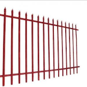China Steel hot dipped  Powdered Coated Pre Galvanised w pale Palisade Fencing on sale